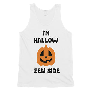 Hollow Inside Pumpkin Mens Tank Top