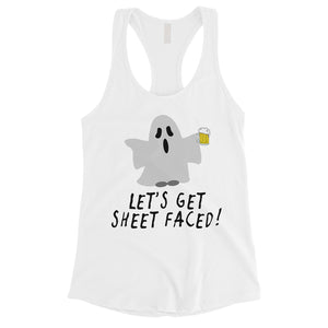 Let's Get Sheet Faced Womens Tank Top