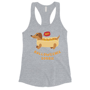 Halloweenie Doggie Womens Tank Top