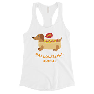 Halloweenie Doggie Womens Tank Top