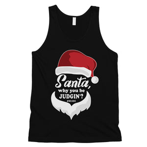 Santa Be Judging Mens Tank Top