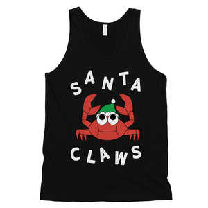 Santa Claws Crab Mens Tank Top