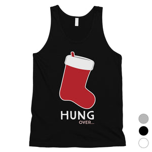 Hungover Christmas Stocking Mens Tank Top