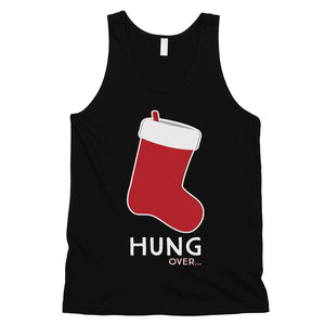 Hungover Christmas Stocking Mens Tank Top