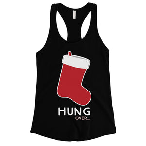 Hungover Christmas Stocking Womens Tank Top