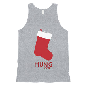 Hungover Christmas Stocking Mens Tank Top