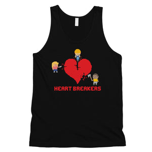 Heart Breakers Mens Funny Graphic Workout Tank Top Gift For Him