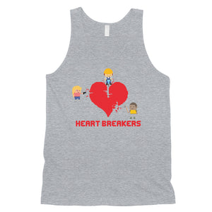 Heart Breakers Mens Funny Graphic Workout Tank Top Gift For Him