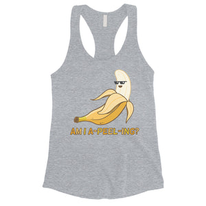 Apeeling Banana Womens Cute Valentine's Day Workout Tank Top Gift