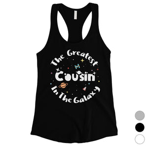 The Greatest Cousin Womens Cute Workout Tank Top Gift For Cousin