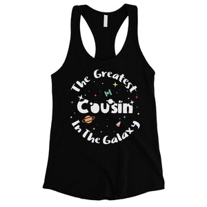 The Greatest Cousin Womens Cute Workout Tank Top Gift For Cousin