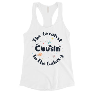 The Greatest Cousin Womens Cute Workout Tank Top Gift For Cousin