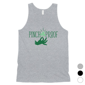 Pinch Proof Mens St Patrick's Day Tank Top Funny Irish Gift