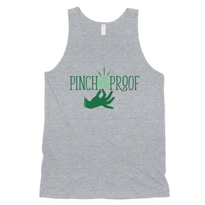 Pinch Proof Mens St Patrick's Day Tank Top Funny Irish Gift