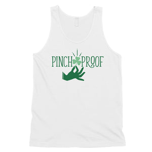 Pinch Proof Mens St Patrick's Day Tank Top Funny Irish Gift