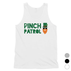 Pinch Patrol Leprechaun Tank Top Mens St Paddy's Day Gym Tank Top