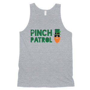 Pinch Patrol Leprechaun Tank Top Mens St Paddy's Day Gym Tank Top