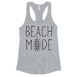 365 Printing Beach Mode Womens Relax Joy Mindset Travel Beach Day Tank Top