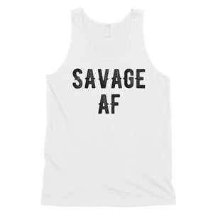 365 Printing Savage AF Mens Strong Confident Mood Tank Top Gift For Friend