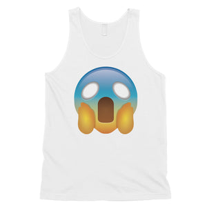 Emoji-Screaming Mens Spooky Hilarious Humor Best Tank Top Gag Gift