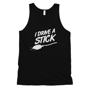 I Drive A Stick Cute Halloween Costume Funny Mens Tank Top