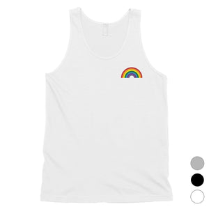LGBT Rainbow Pocket Mens Tank Top