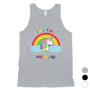 LGBT Gay Unicorn Rainbow Mens Tank Top