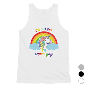 LGBT Gay Unicorn Rainbow Mens Tank Top
