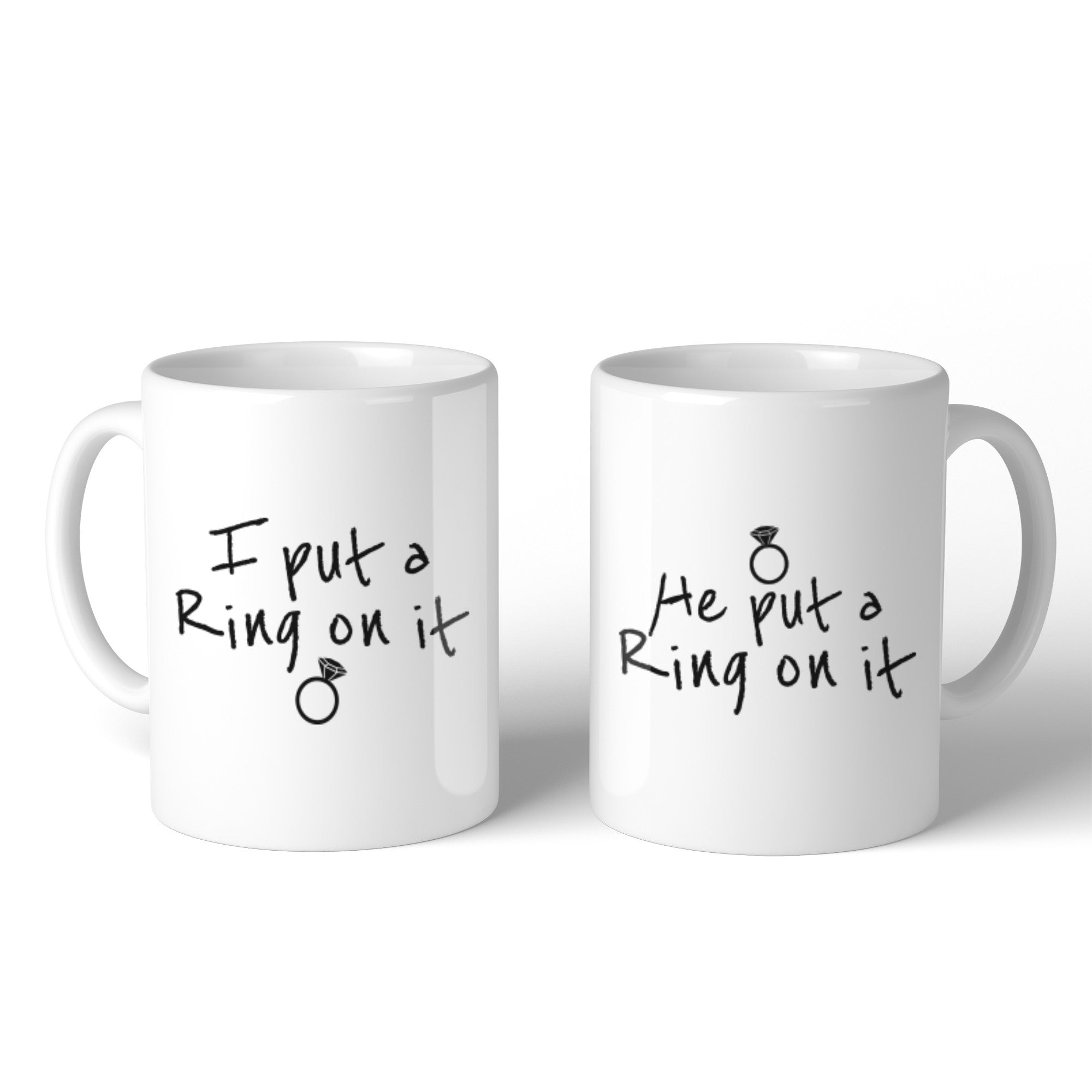 Matching Couple Mugs Love Statement Her One His Only Gift – Matchizz