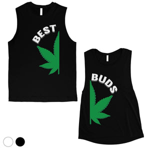 Best Buds Marijuana Matching Muscle Tank Tops Gag Anniversary Gift