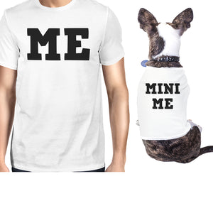 Mini Me Small Dog and Owner Matching Shirts For Small Pets ONLY