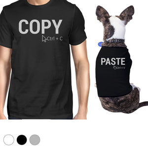 Copy And Paste Small Dog and Owner Matching Shirts Small Dog ONLY