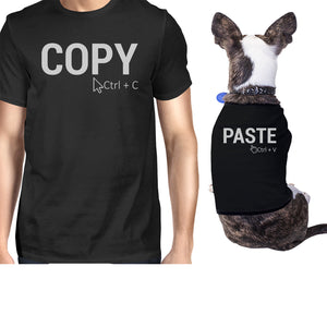 Copy And Paste Small Dog and Owner Matching Shirts Small Dog ONLY