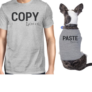 Copy And Paste Small Dog and Owner Matching Shirts Small Dog ONLY