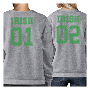 Irish 01 Irish 02 Cute Gift Idea Irish Couples Matching Sweatshirts - 365INLOVE