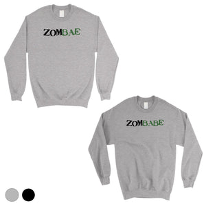 Zombae And Zombabe Matching Sweatshirt Pullover