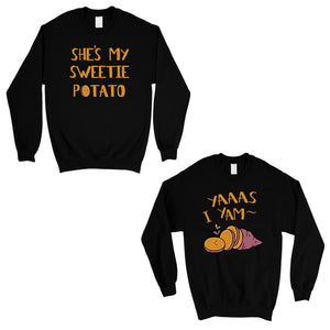 Sweet Potato Yam Matching Sweatshirt Pullover Cute Anniversary Gift