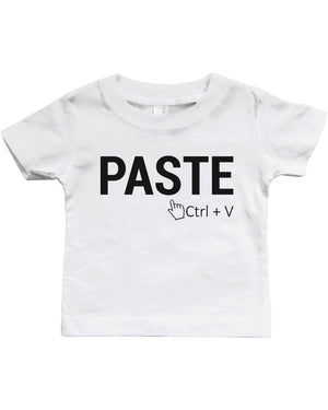 Daddy and Baby Matching T-Shirt Set - Copy and Paste Infant Tee - 365INLOVE