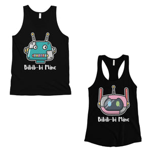 Bibib-bi Mine Cute Couples Matching Tank Tops Cute Anniversary Gift