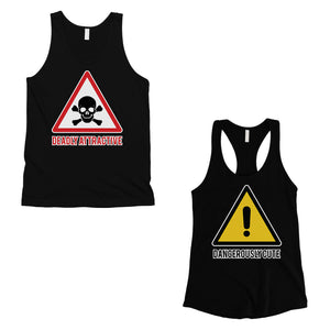 Attractive & Cute Matching Tank Tops Couples Valentine's Day Gift