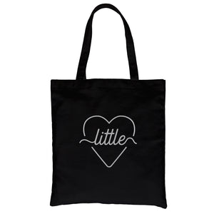 Big Little Line Heart-SILVER Canvas Shoulder Bag Reliable Sincere