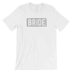 Bride Squad Boxed-SILVER Mens T-Shirt One-of-a-Kind Chic Bride Gift