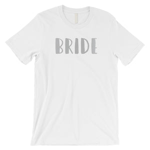 Bride Team Bride-SILVER Mens T-Shirt Chic Modern Nice Bridal Shower