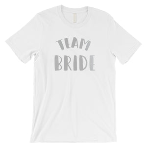 Bride Team Bride-SILVER Mens T-Shirt Chic Modern Nice Bridal Shower