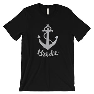 Bride Crew Anchor-SILVER Mens T-Shirt Perfect Exciting Celebration