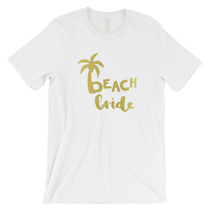 Beach Bride Babe Palm Tree-GOLD Mens T-Shirt Exciting Cool Gift