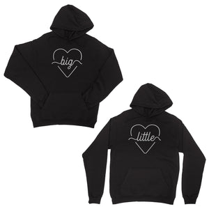 Big Little Line Heart-SILVER Unisex Pullover Hoodie Flirty Sweet