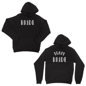 Bride Team Bride-SILVER Unisex Pullover Hoodie Blessed Anniversary