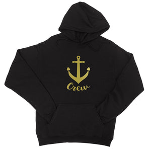 Bride Crew Anchor-GOLD Unisex Pullover Hoodie Thoughtful Unique