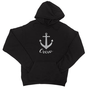 Bride Crew Anchor-SILVER Unisex Pullover Hoodie Awesome Elegant